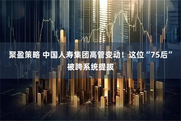 聚盈策略 中国人寿集团高管变动！这位“75后”被跨系统提拔